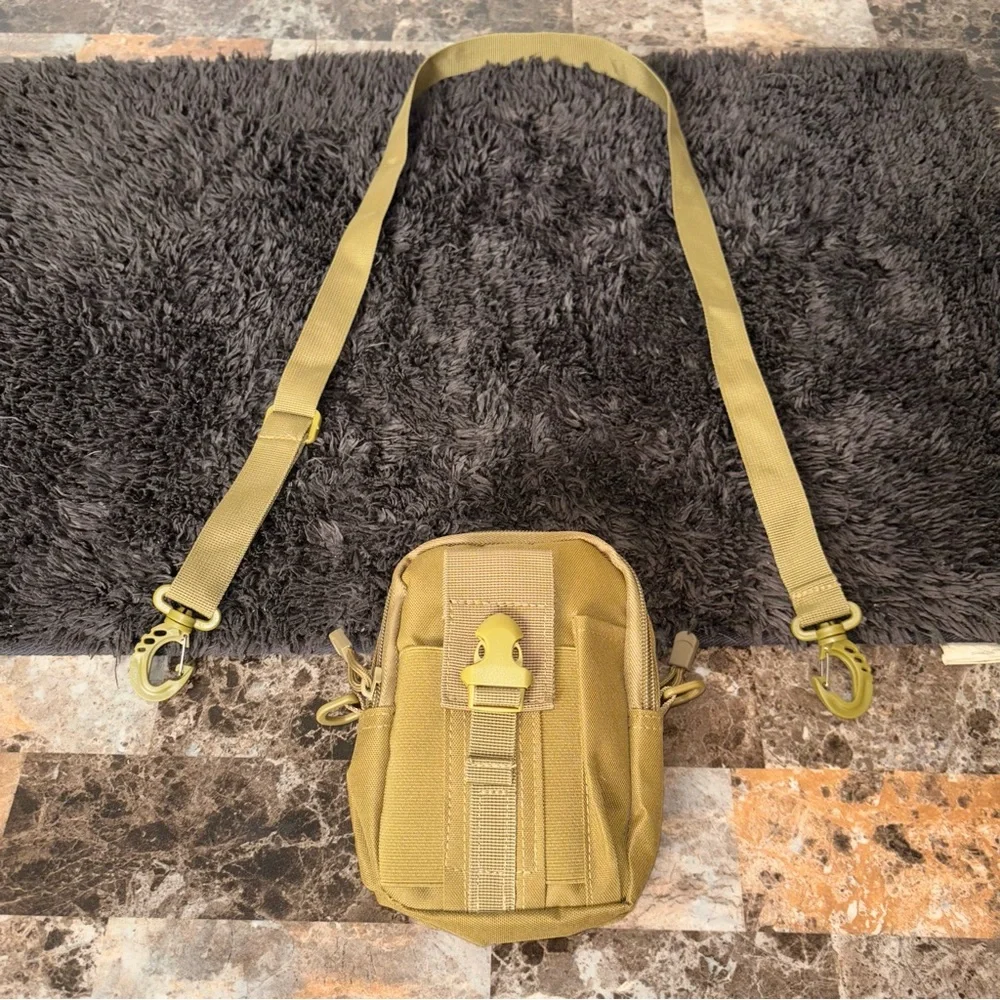 Olive Green Men's Crossbody Bag